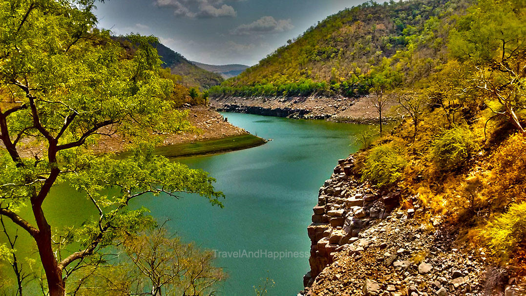Krishna river hills